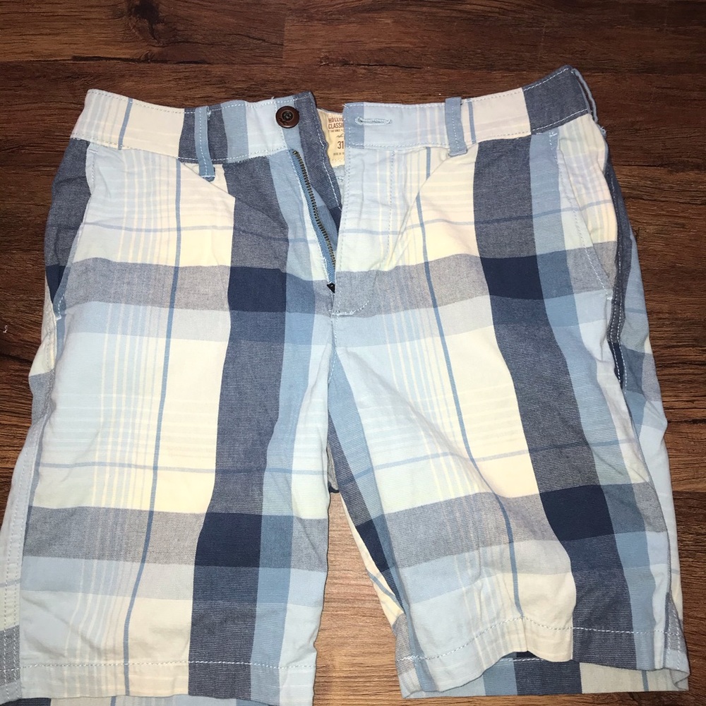 Plaid shorts